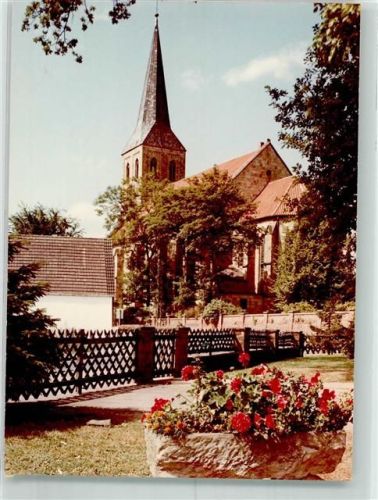 Wettringen Kirche Ort handschriftlich Foto Original aus Archiv eines Ansichtskartenverlags