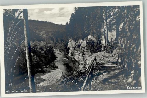 Wutach Wutachschlucht Felsenweg