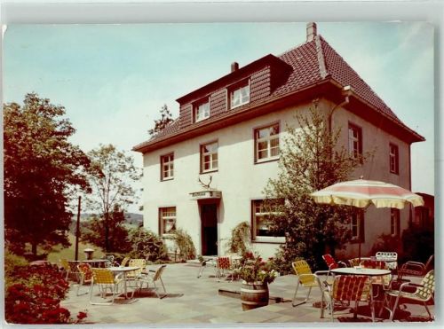 Werdohl Foto Original aus Archiv eines Ansichtskartenverlags Gasthaus Forsthaus Ort handschriftlich