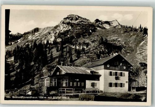 Bodenschneidhaus 1934 Hüttenstempel
