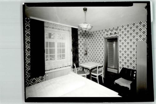 Hesselbach Pension Ort handschriftlich Foto Original aus Archiv eines Ansichtskartenverlags
