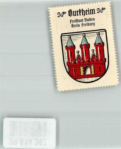Burkheim Freistaat Baden Keis Freiburg