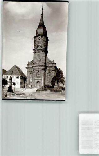 Burgkunstadt Christuskirche Foto Original aus Archiv eines Ansichtskartenverlags Ort handschriftlich