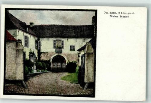 Lewarde sign. Burger Jos. im Felde gemalt Schloss J.S. u. Co. M. 246