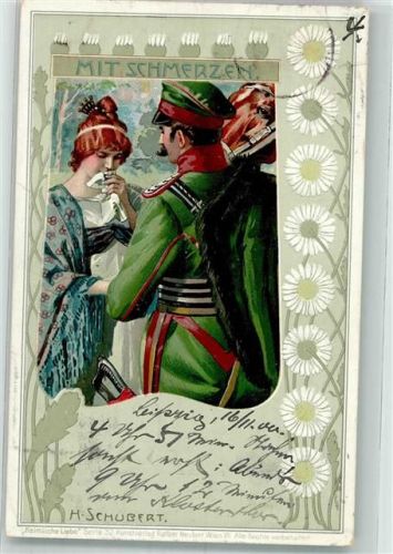 1900 Heimliche Liebe Jugendstil Mit Schmerzen Serie 32 Heimliche Liebe Kunstverlag Rafael Neuber