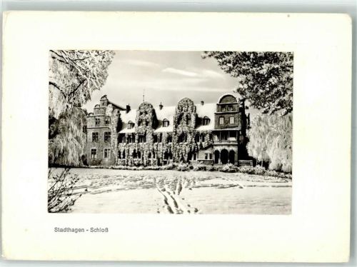 Stadthagen Schloss Winter