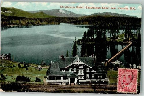 Victoria Strathcona Hotel Shawnigan Lake Breifmarke Bildseite