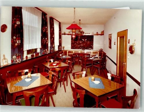 Mörlenbach Foto Original aus Archiv eines Ansichtskartenverlags Juhöhe Haus Höfle Ort handschriftlich