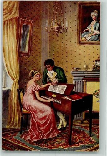 Amag Kunst Nr. 76 Klavier Unterricht Hausmusik Spinett