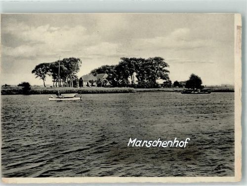 Wremen Marschenhof Ort handschriftlich Foto Original aus Archiv eines Ansichtskartenverlags