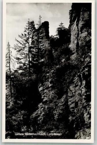 Wutach Wutachschlucht Lunzifelsen