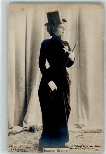 1902 Sängerin Jeanne Granier