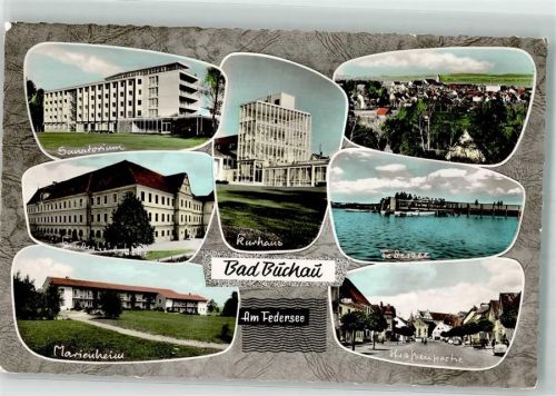 Buchau Sanatorium Marienheim Kurhaus Federsee