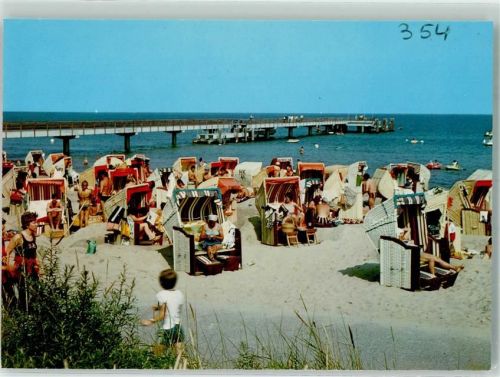 Dahme Schwimmbad Strand Seebrücke