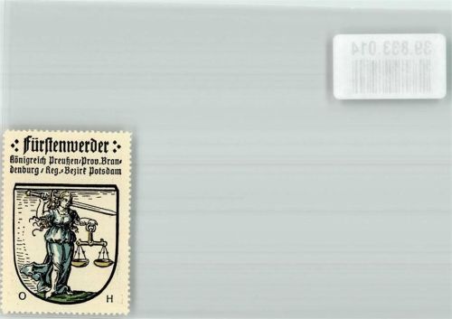 Fürstenwerder Königreich Preußen Prov. Brandenburg Reg. Bezirk Potsdam