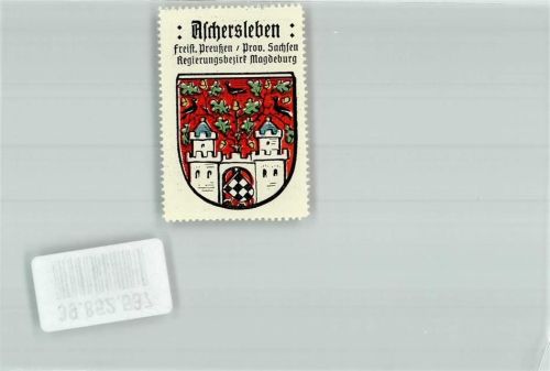 Aschersleben Freist. Preußen Prov. Sachsen Regierungsbezirk Magdeburg