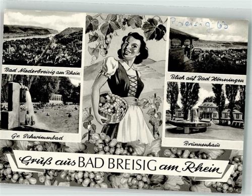 Bad Breisig Wein Tracht Schwimmbad Brunnenhaus