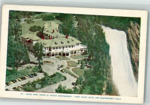 Quebec 1950 Hotel Kent House Montmorency Falls Ort lt. Stempel