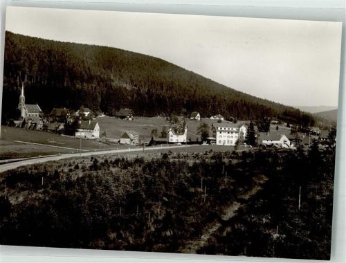 Herrenwies Kurhotel Kirche Sportplatz Schwarzwald