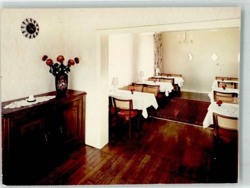 Bad Waldliesborn Pension Tenbrokhaus Ort handschriftlich Foto Original aus Archiv eines Ansichtskartenverlags
