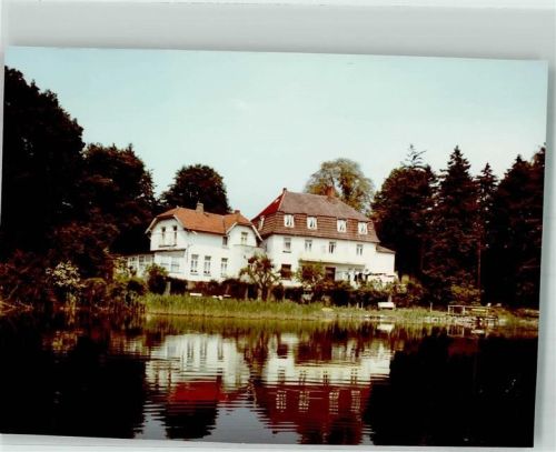 Uklei Hotel Seerose Foto Original aus Archiv eines Ansichtskartenverlags Ort handschriftlich