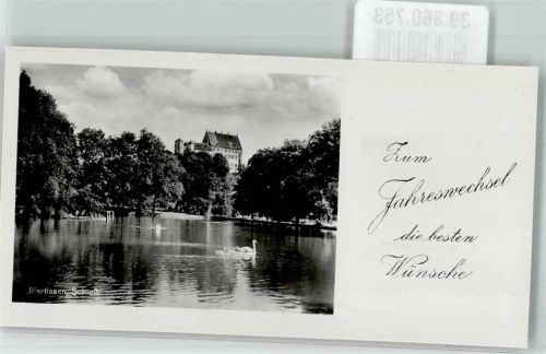 Illertissen Schloss Schwan Neujahr