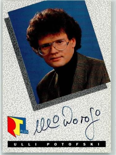 Ulli Potofski RTL Plus Autograph