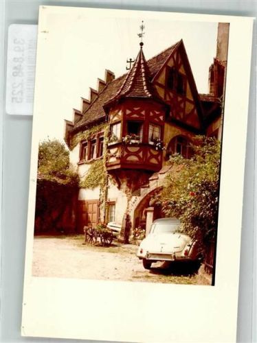 Mosbach Auto Ort handschriftlich Foto Original aus Archiv eines Ansichtskartenverlags