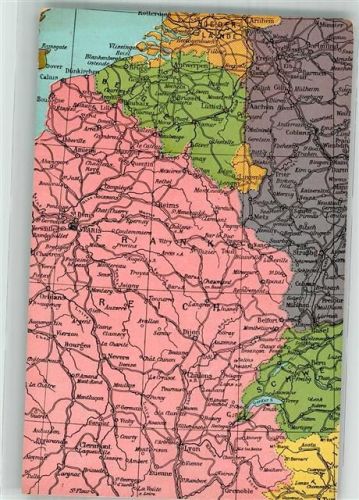 Vogelschau Landkarte FRG Nr.3390