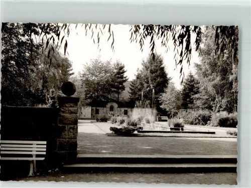 Dissen Foto Original aus Archiv eines Ansichtskartenverlags Stadtpark Ort handschriftlich