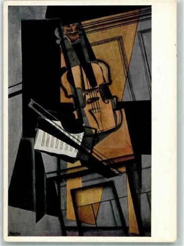 von Juan Gris Musikerporträts Nr. 2 Die Geige