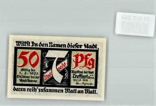 Treffurt 1921 50 Pfg.