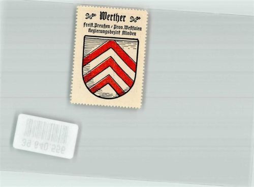 Werther Wappenmarke Kaffee Hag Nr. 41
