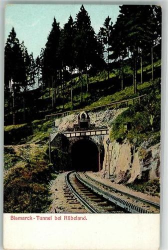 Rübeland Eisenbahn Bismarck-Tunnel
