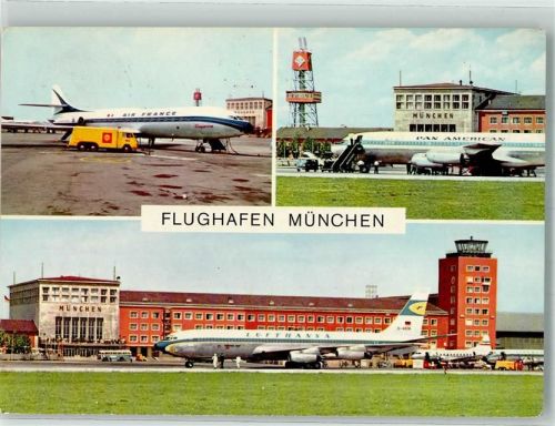 München 1971 Esso Tankwagen , Tower, Lufthansa , Pan American