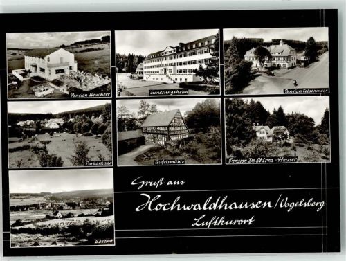 36355 W6424 Hochwaldhausen - Pension Dr. Stirm Pension Felsenmeer Teufelsmühle