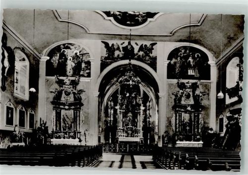 Ottersweier Wallfahrtkirche Innenansicht
