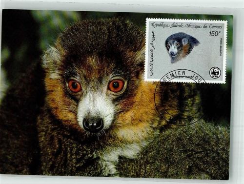 Mongozmaki Sondermarke Sonderstempel WWF