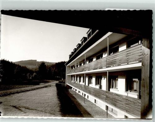Garbeck Pension Schwesternheim Krankenhaus Ort handschriftlich Foto Original aus Archiv eines Ansichtskartenverlags