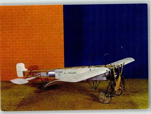 Dresden Modell Bleriot Typ XI von 1909 im Verkehrsmuseum Fotograf Rumprecht VEB Bild und Heimat