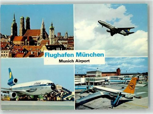 Riem Flugzeuge Lufthansa Condor FRauenkirche Rathaus