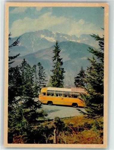 W8240 Berchtesgaden Kraftpost Linie Fahrt nach Scharitzkehl Postbus
