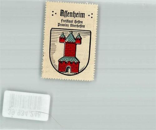 Assenheim, Hess Wappenmarke Kaffee Hag