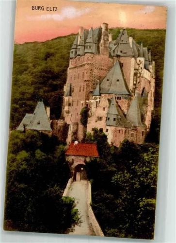 Wierschem 1910 Burg Eltz