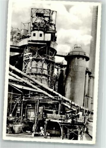 Neunkirchen 1958 Fabrik Hochofen