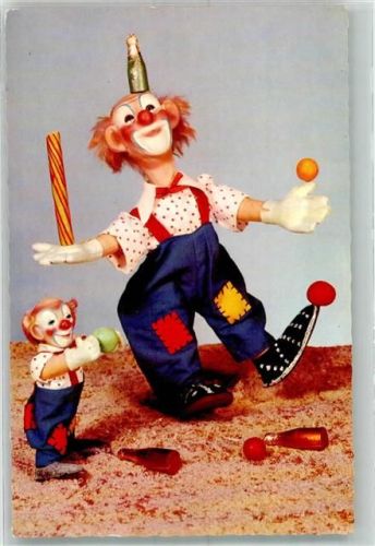 Nr. 777 Clown Puppen