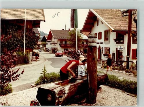 Eisenärzt Dorfbrunnen Gasthaus Hofbräu-Stuben Foto Original aus Archiv eines Ansichtskartenverlags Ort handschriftlich