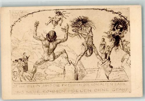 Die Himmelsgaben sign. Welti Albert Nr.187