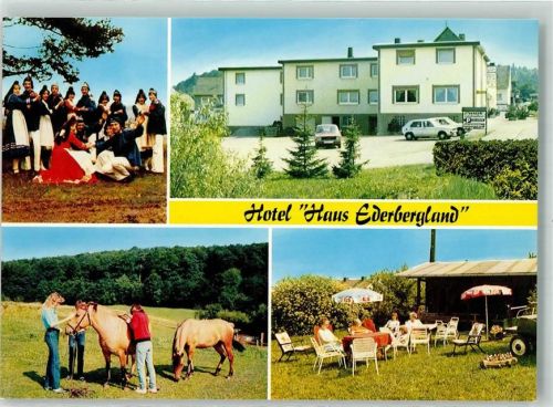 Laisa Haus Ederbergland Hotel Gasthaus Oldtimer Pferde Tracht