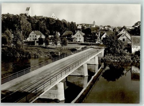 Leipheim Brücke Turm Kirche